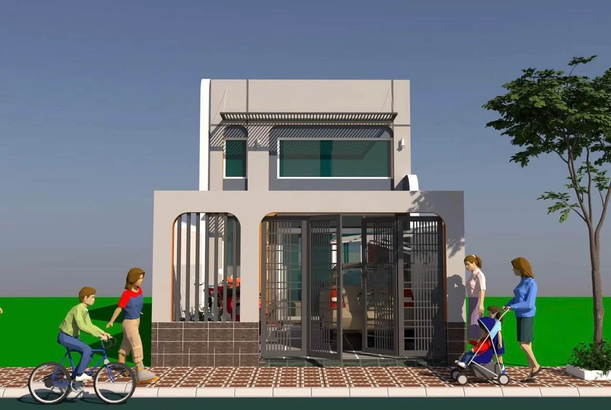 Bán nhà mới 2PN 105m² KCN Bàu Xéo Trảng Bom 1 tỷ 400 triệu - Ảnh thu nhỏ 2