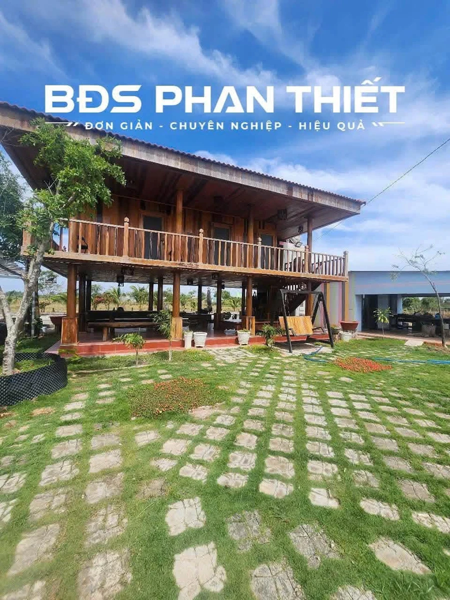 Bán đất Hàm Liêm Phan Thiết 2.747m² có nhà gỗ - Ảnh 1