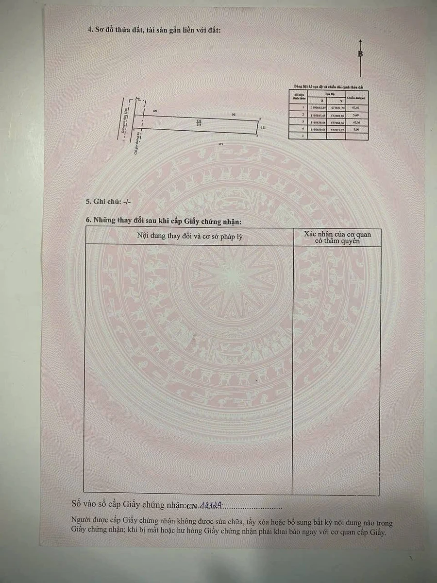 Bán đất 5x47m (235m²) 1 tỷ 600 triệu Tân Đô - Ảnh thu nhỏ 5