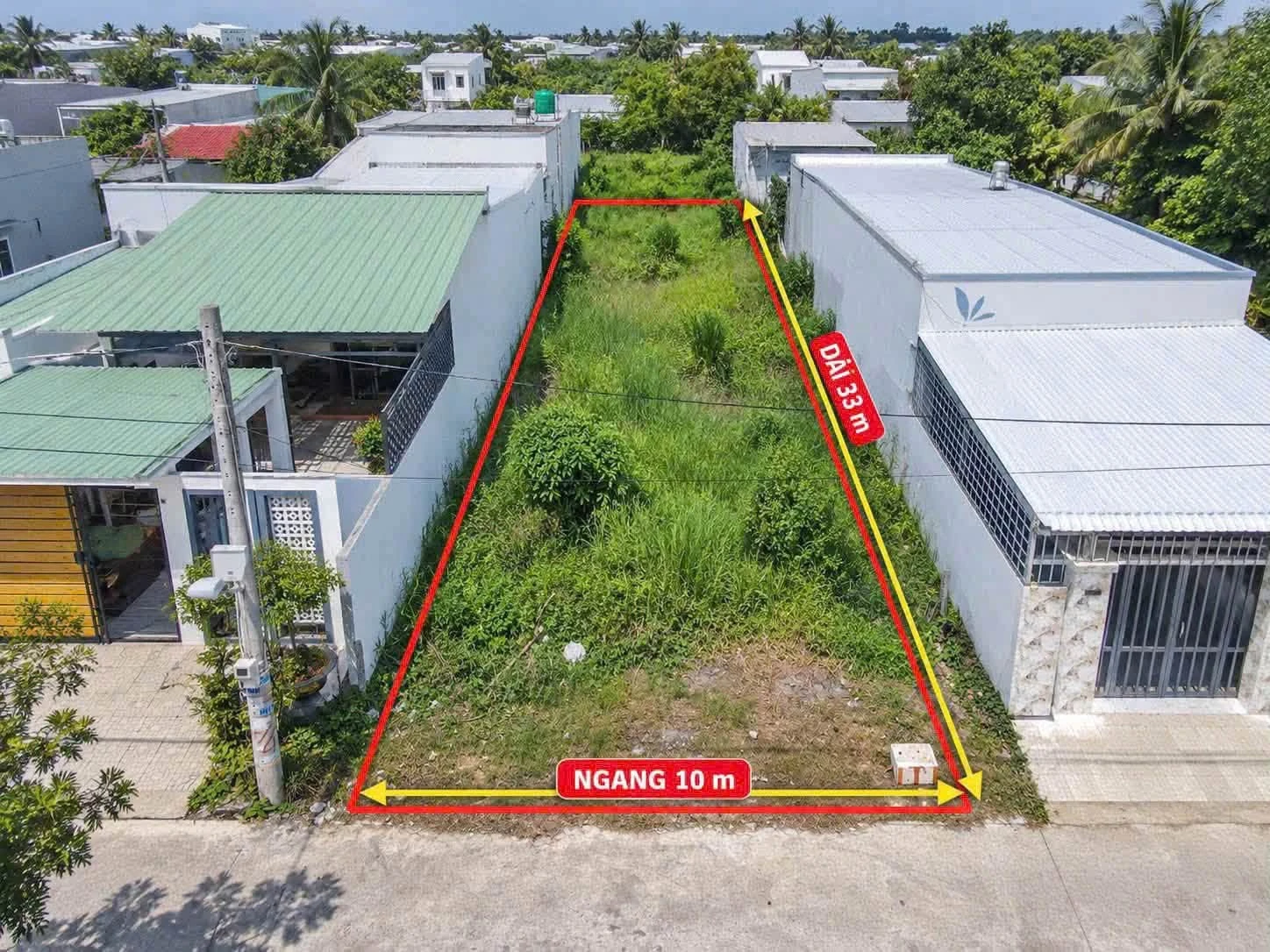Bán nền đất 330m² hẻm Nguyễn Cư Trinh 2 tỷ - Ảnh 1