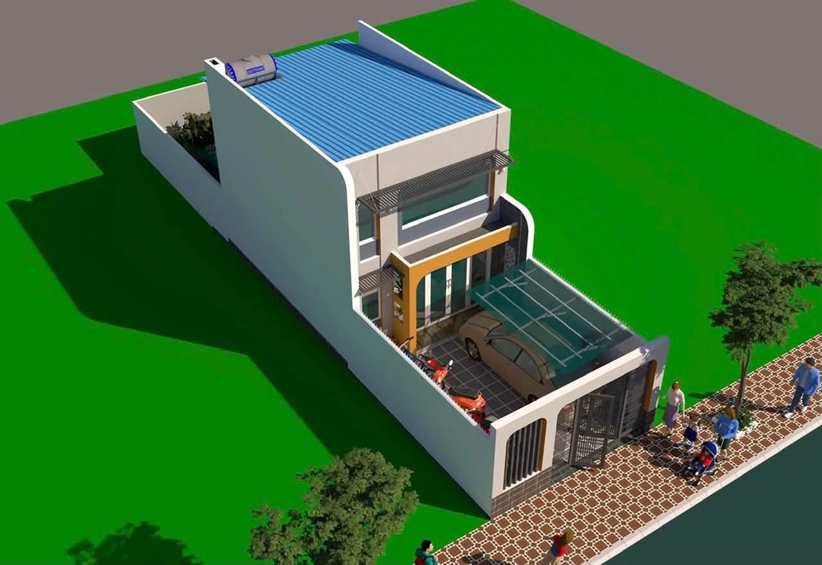 Bán nhà mới 2PN 105m² KCN Bàu Xéo Trảng Bom 1 tỷ 400 triệu - Ảnh thu nhỏ 3