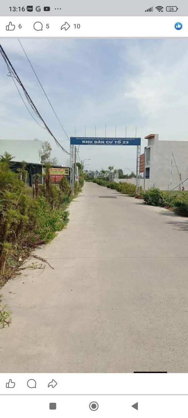 Bán nền thổ cư 4x28m Cần Giuộc Bình Chánh 1,6 tỷ - Ảnh 1