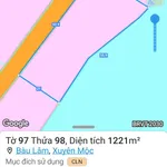 Bán đất Bầu Lâm Xuyên Mộc 53m mặt tiền 2.65 tỷ - Ảnh thu nhỏ 1