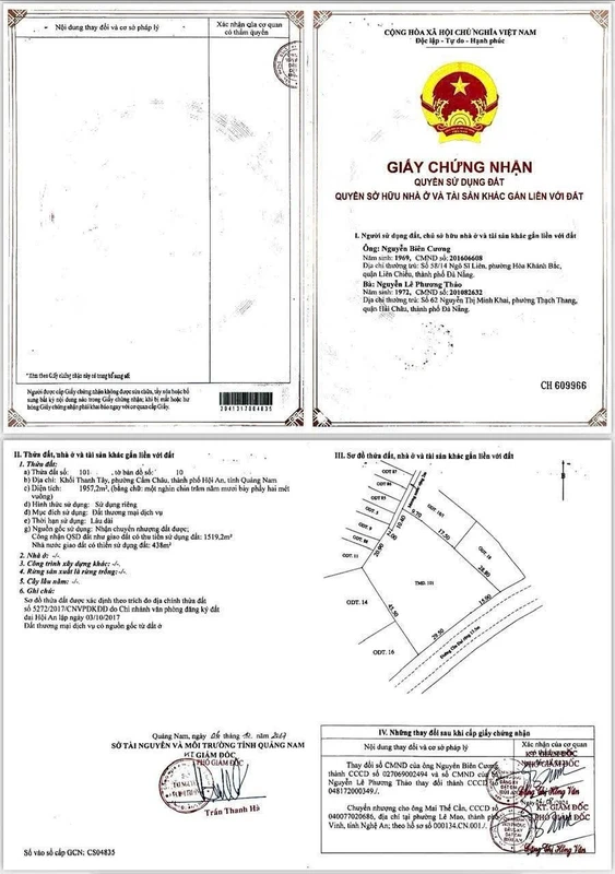 Bán đất mặt tiền Cửa Đại Hội An 2.000m² 98 tỷ