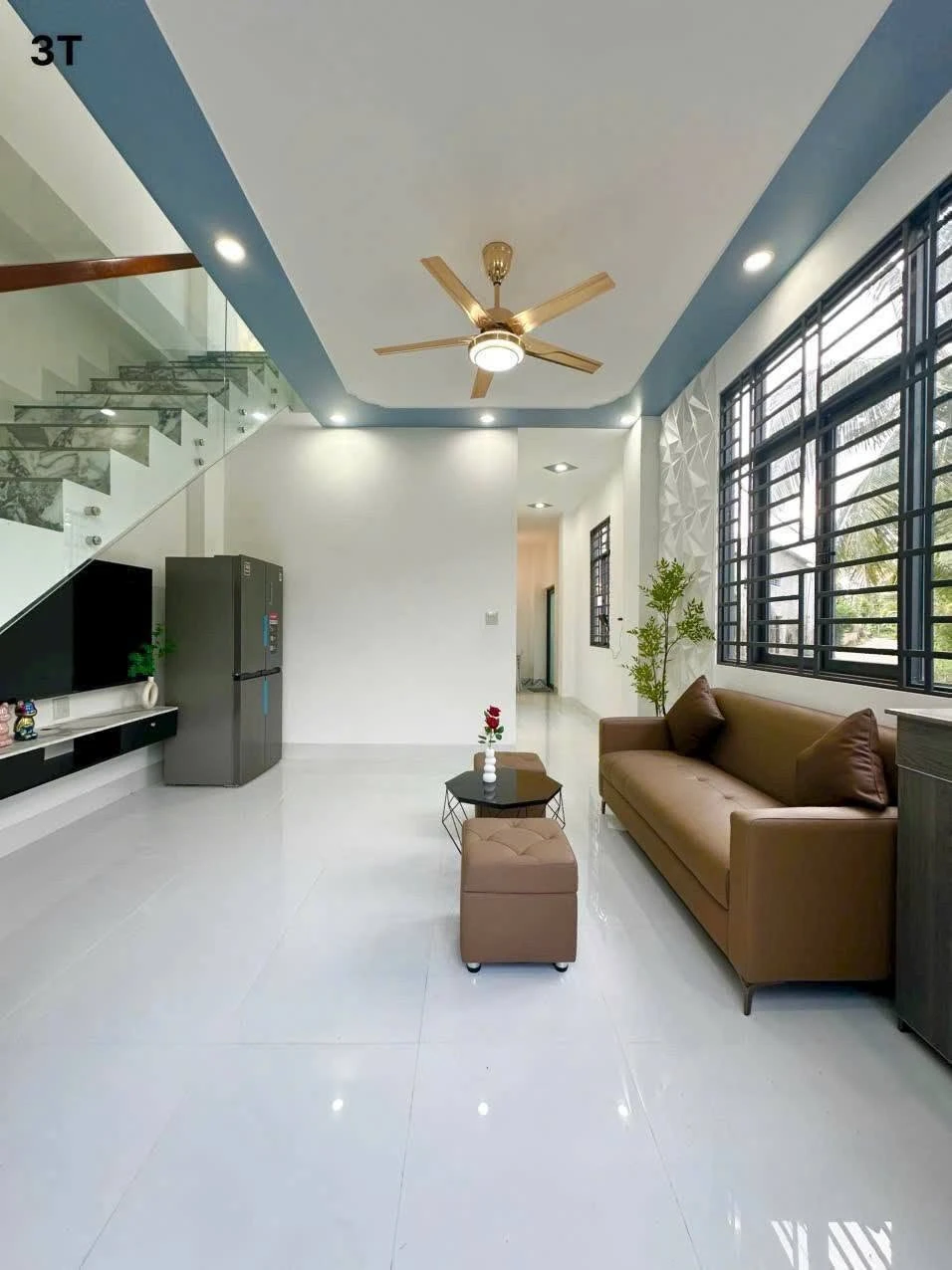 Nhà 1 trệt 1 lầu 3PN 100m2 có nội thất Cần Thơ - Ảnh 1