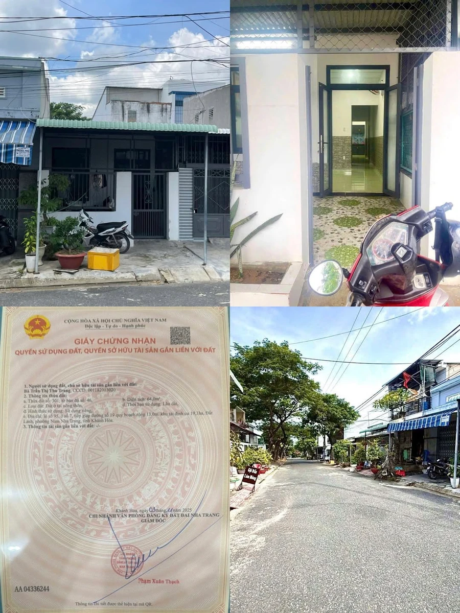 Bán nhà cấp 4 mới 64m2, 3PN tại Nha Trang, 3.55 tỷ - Ảnh 1