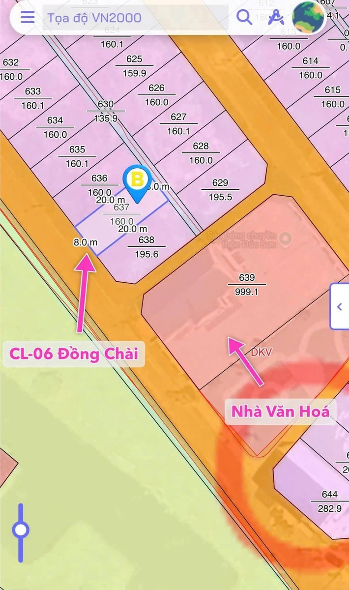 Bán đất Dự án Đồng Chài, Đức Ninh 160m2 - 1 tỷ 550 triệu - Ảnh 1