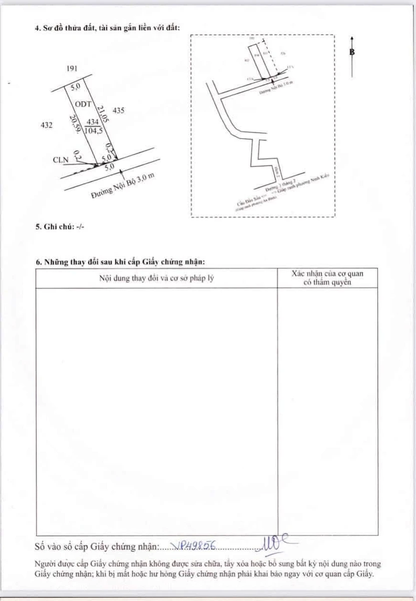 Bán cặp nền đất 107m² Tân An, Cần Thơ, 2.39 tỷ - Ảnh thu nhỏ 5