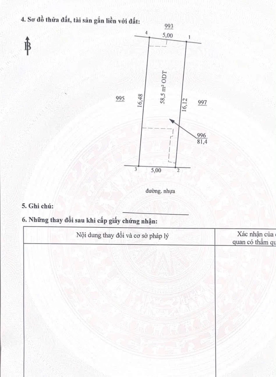 Nhà bán 2 phòng ngủ 80m² Bình Phước 1,2 tỷ - Ảnh thu nhỏ 5