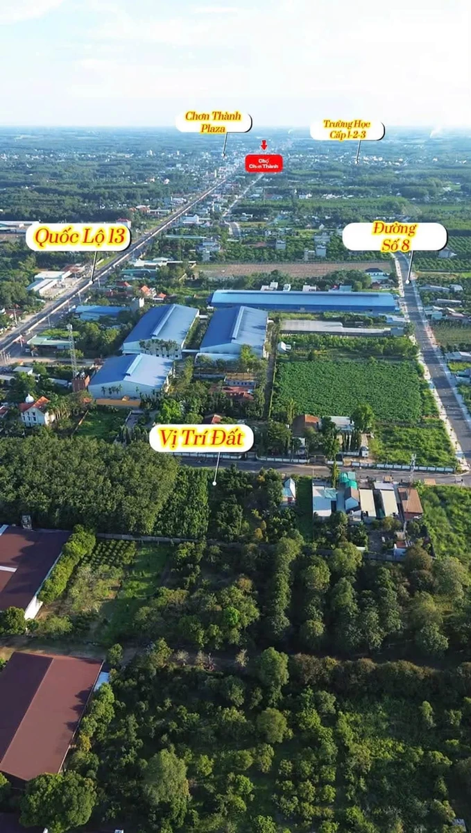 Bán đất 6m x 60m Phùng Hưng Chơn Thành 1,19 tỷ - Ảnh thu nhỏ 5