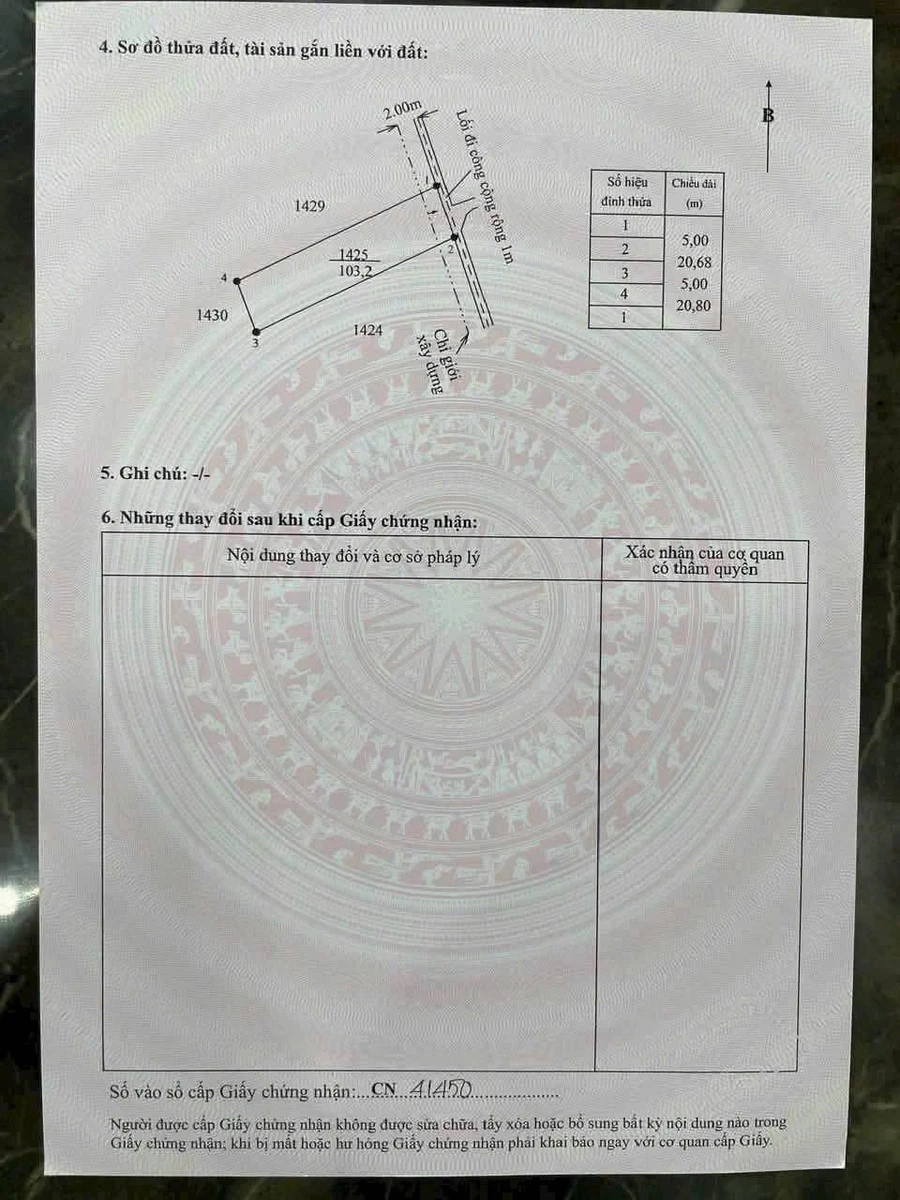 Bán 3 nền đất thổ cư 100m² tại Phước Vân, Cần Đước, Long An - Ảnh thu nhỏ 5