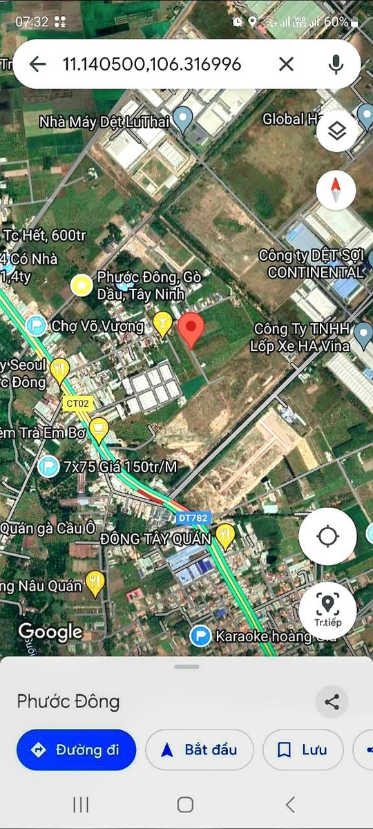 Bán đất nền 168m² gần KCN Phước Đông, Tây Ninh, 690 triệu - Ảnh thu nhỏ 4