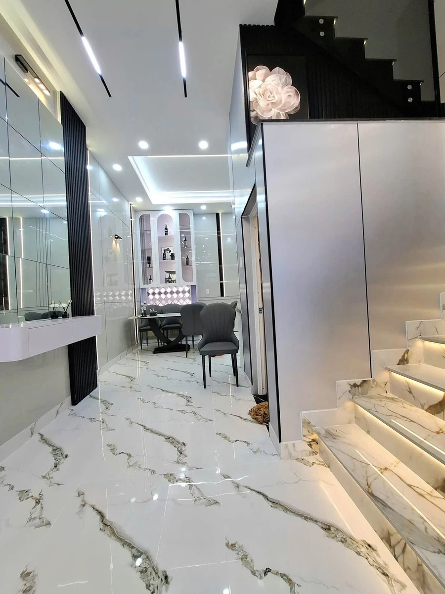 Cho thuê nhà nguyên căn hẻm xe hơi Nhà Bè 3PN 2WC 52.8m² - Ảnh thu nhỏ 3