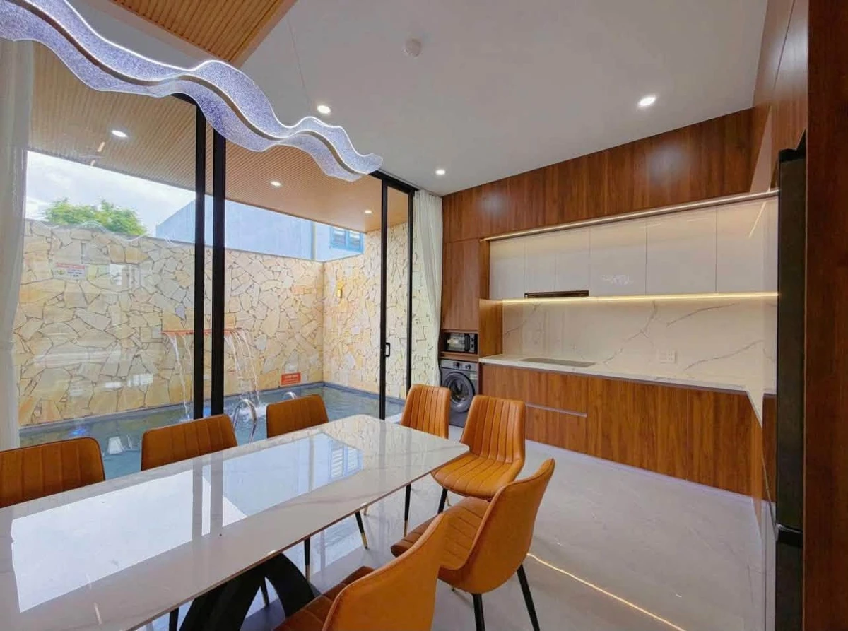 Bán villa hồ bơi mặt tiền Trà Lộ, 100m², 3 tầng, gần biển Tân Trà, Đà Nẵng - Ảnh thu nhỏ 2
