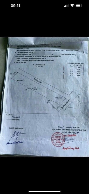 Bán đất mặt tiền kinh doanh 130m2 Tân Uyên Bình Dương 6,9 tỷ