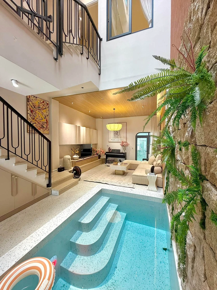 Bán nhà 4 tầng với hồ bơi 60.5m² Sơn Trà Đà Nẵng - Ảnh 1