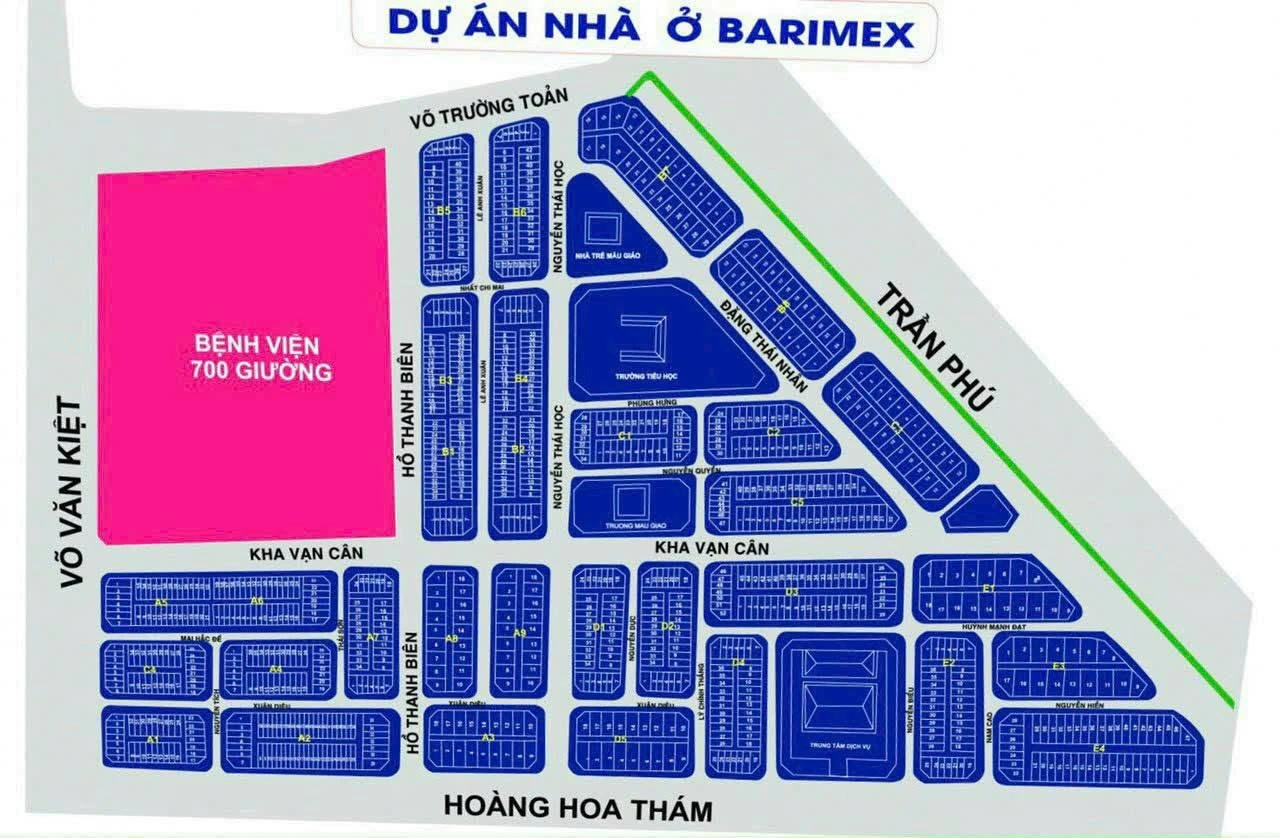 Bán đất mặt tiền Xuân Diệu Long Tâm Bà Rịa 97m² - 2 tỷ 390 triệu - Ảnh 1