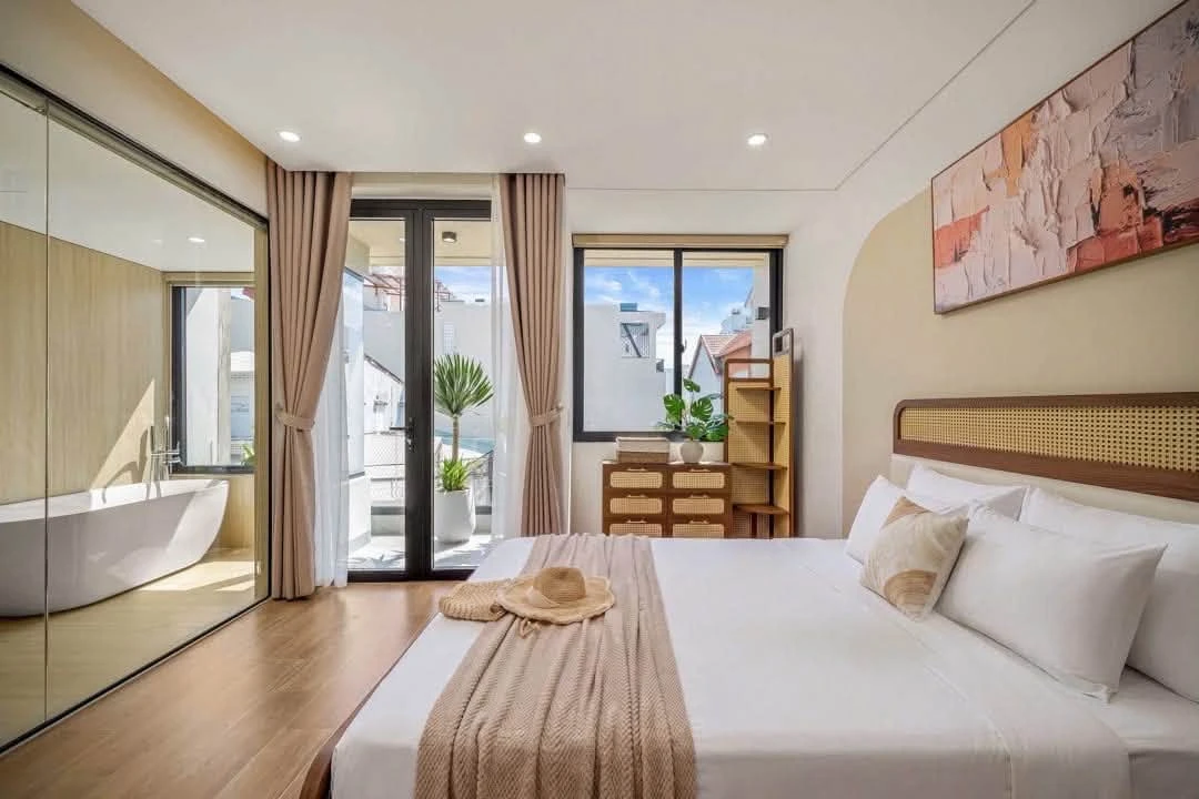 Bán villa 3 tầng 96m2 hồ bơi gần biển Mỹ Khê, Đà Nẵng - Ảnh thu nhỏ 3