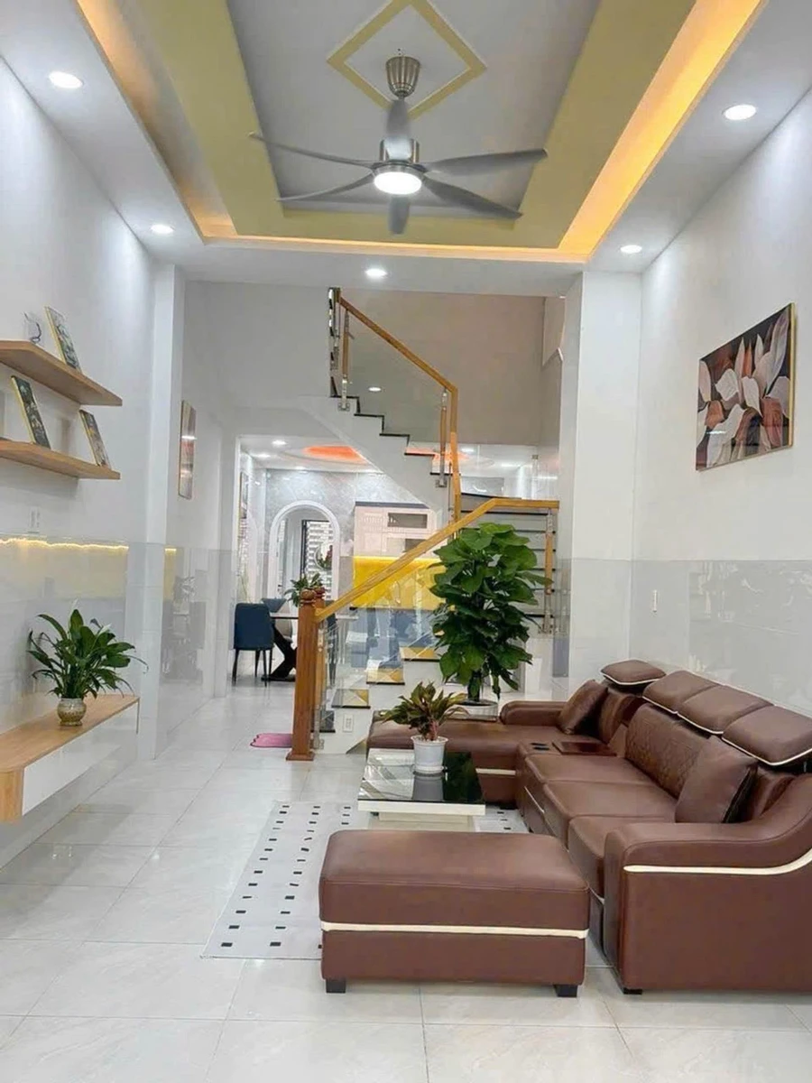 Bán nhà 3 tầng 83m2 full nội thất đường số 3, Bình Hưng Hoà, Bình Tân giá 6,55 tỷ - Ảnh 1