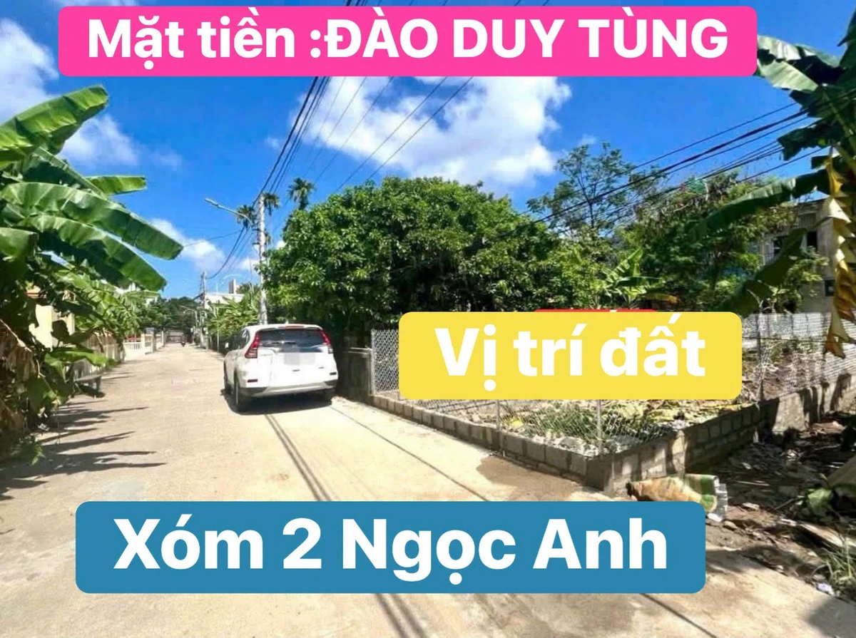 Bán đất mặt tiền Đào Duy Tùng, Huế, 141m², 2 tỷ 520 - Ảnh 1