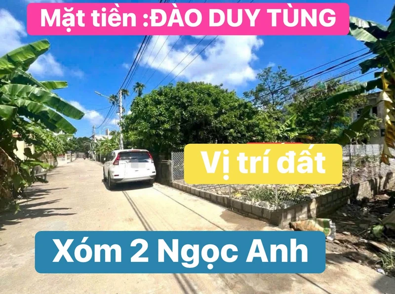 Bán đất mặt tiền Đào Duy Tùng, Huế, 141m², 2 tỷ 520