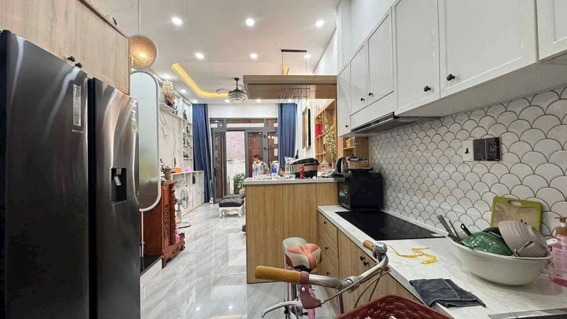 Cho thuê nhà nguyên căn hẻm Gò Vấp, 3PN 3WC, 40m², 15 triệu/tháng
