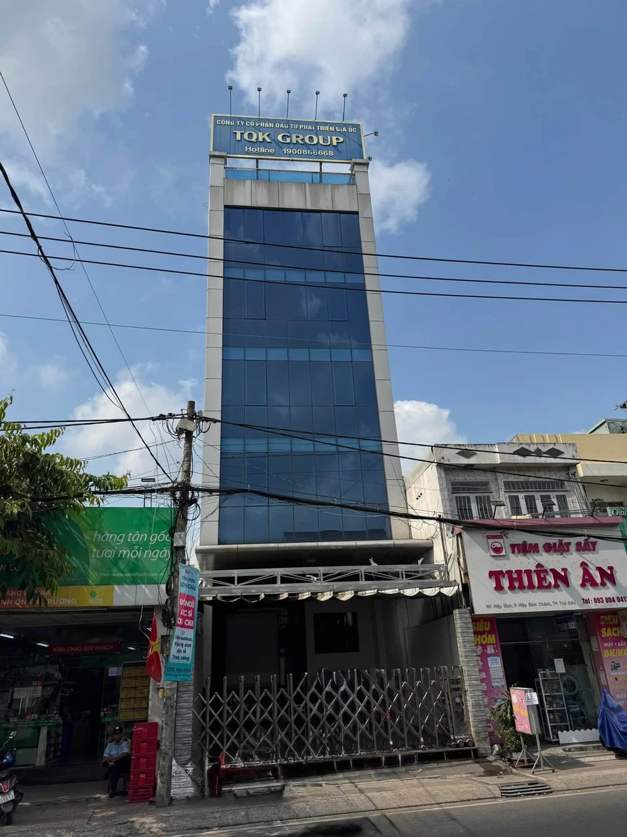 Bán tòa văn phòng mặt tiền Hiệp Bình, Thủ Đức 162m2, hầm 5 tấm, giá 29,5 tỷ - Ảnh 1