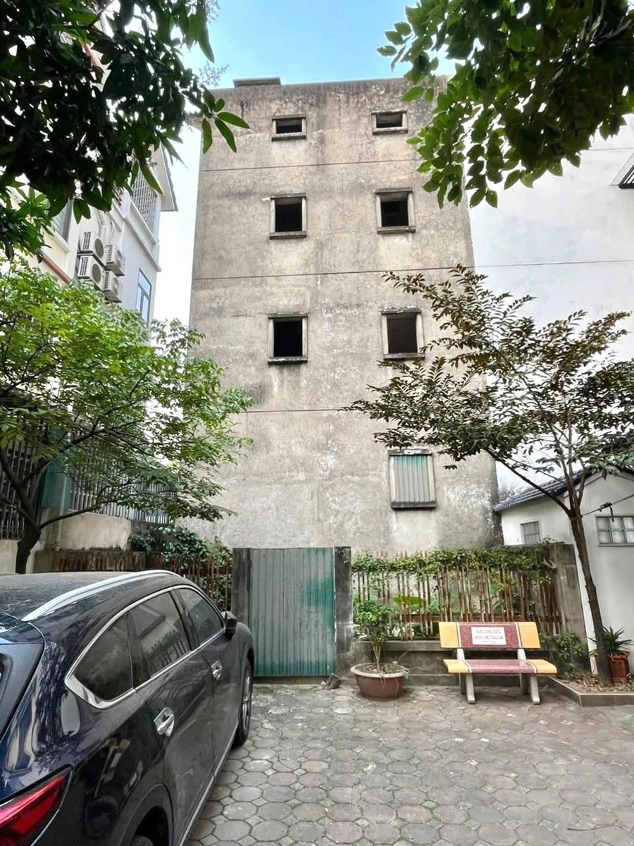 Biệt thự liền kề thô 130m2, 4 tầng, 2 mặt tiền Long Biên - Ảnh 1