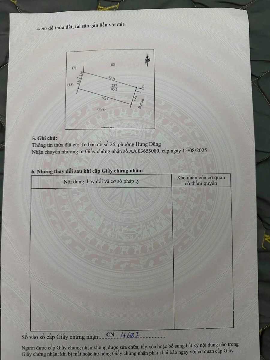 Bán đất 95m² có dãy trọ, ngõ Ngô Quãng, Nghệ An, 3 tỷ 8 - Ảnh thu nhỏ 2
