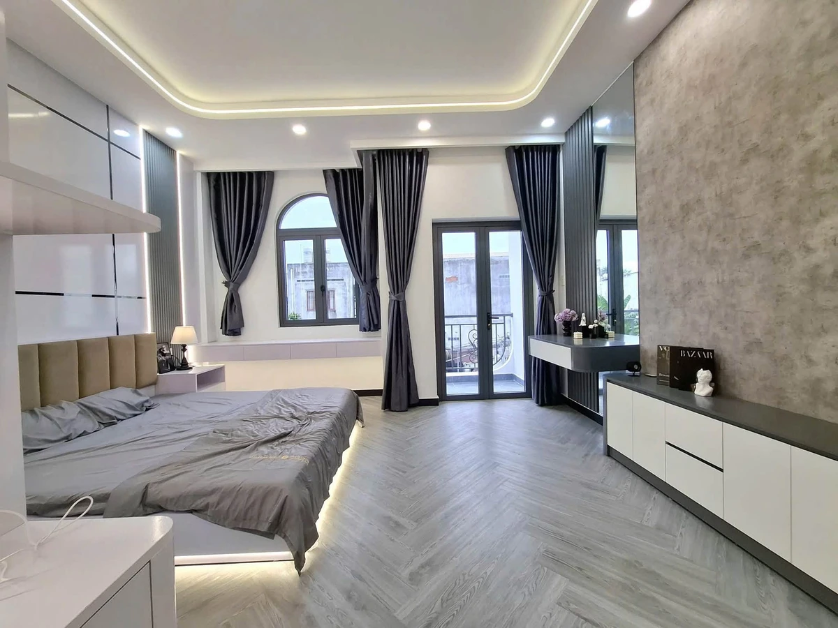 Cho thuê nhà nguyên căn hẻm xe hơi Nhà Bè 3PN 2WC 52.8m² - Ảnh thu nhỏ 4