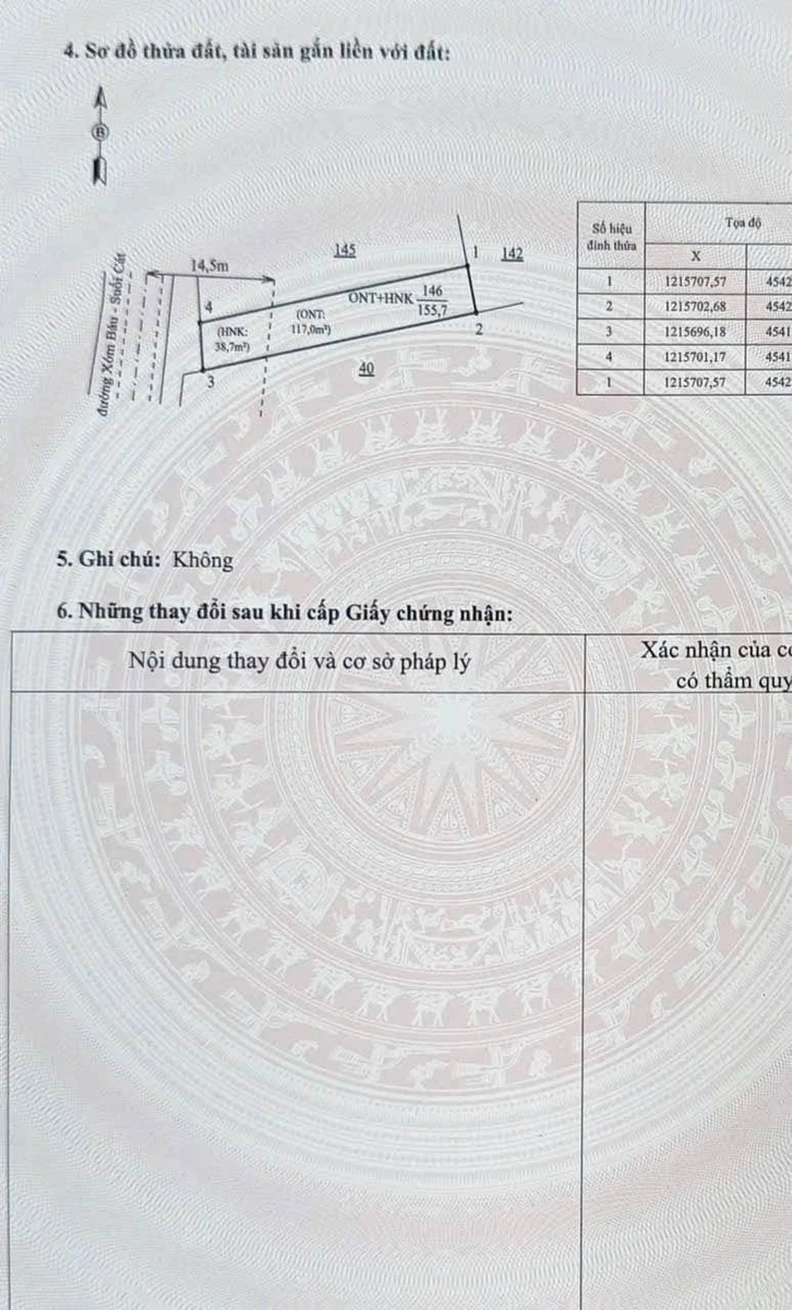 Bán lô thổ cư 155m² mặt tiền Hàm Liêm, Phan Thiết - Ảnh thu nhỏ 3