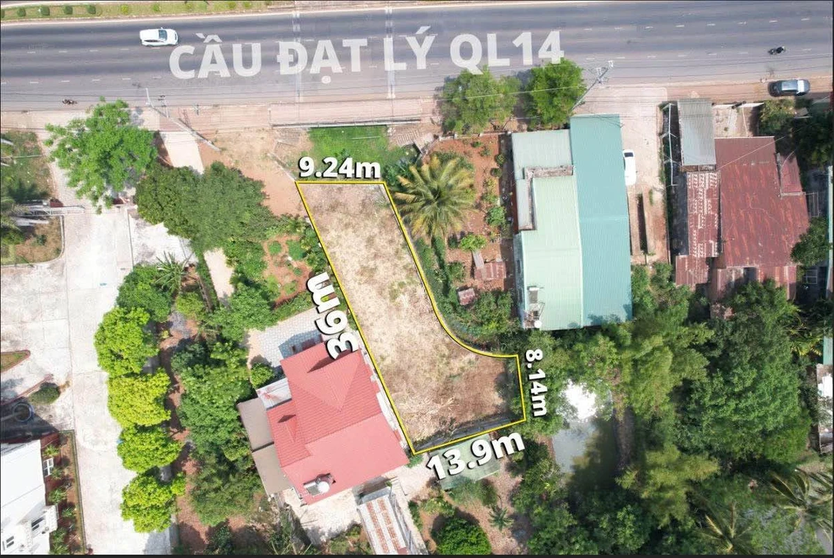 Bán đất mặt tiền Nguyễn Văn Linh 362m2 gần Cầu Đạt Lý 6,5 tỷ - Ảnh thu nhỏ 2