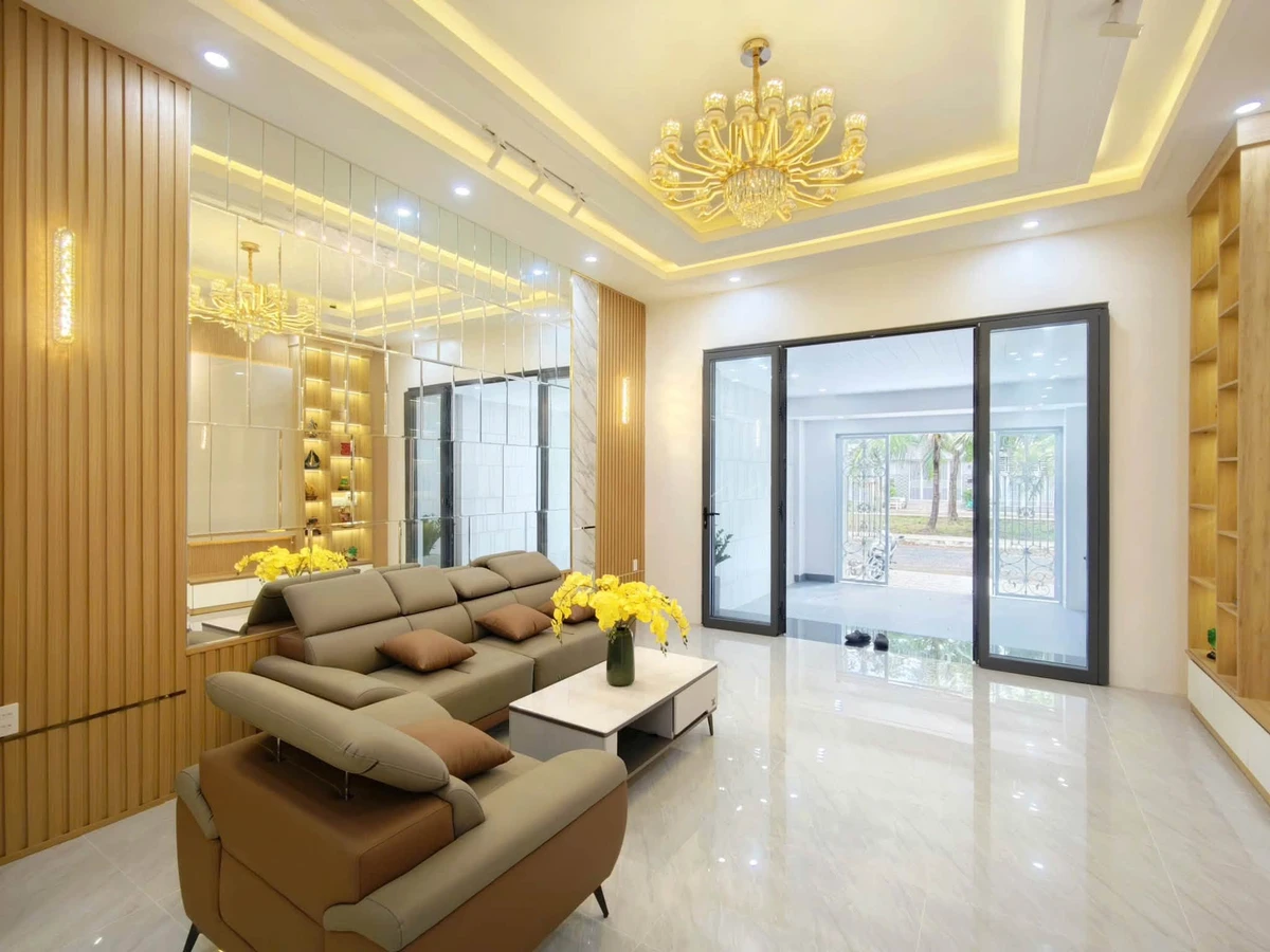 Bán nhà mới 110m² 3 phòng ngủ view công viên Rạch Giá - Ảnh thu nhỏ 3