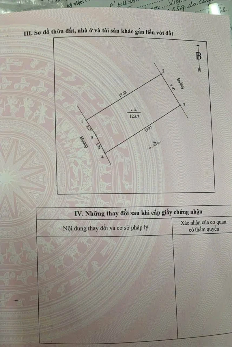 Bán đất Quán Bàu TP Vinh Nghệ An 123,7m2, 5 tỷ - Ảnh thu nhỏ 4