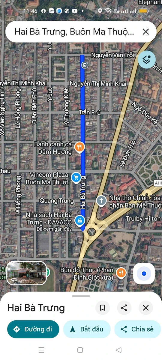 Bán nhà 3 tầng mặt tiền Hai Bà Trưng, Buôn Ma Thuột 115m² 15 tỷ - Ảnh thu nhỏ 5