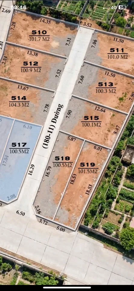 Bán đất mặt tiền đường Nguyễn Hoàng 10.68m² - Ảnh thu nhỏ 3