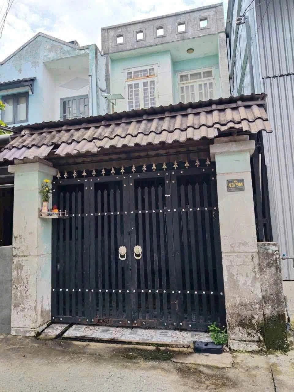Cho thuê nhà 1 trệt 1 lầu 4 PN 88m² Đông Thạnh Hóc Môn - Ảnh 1