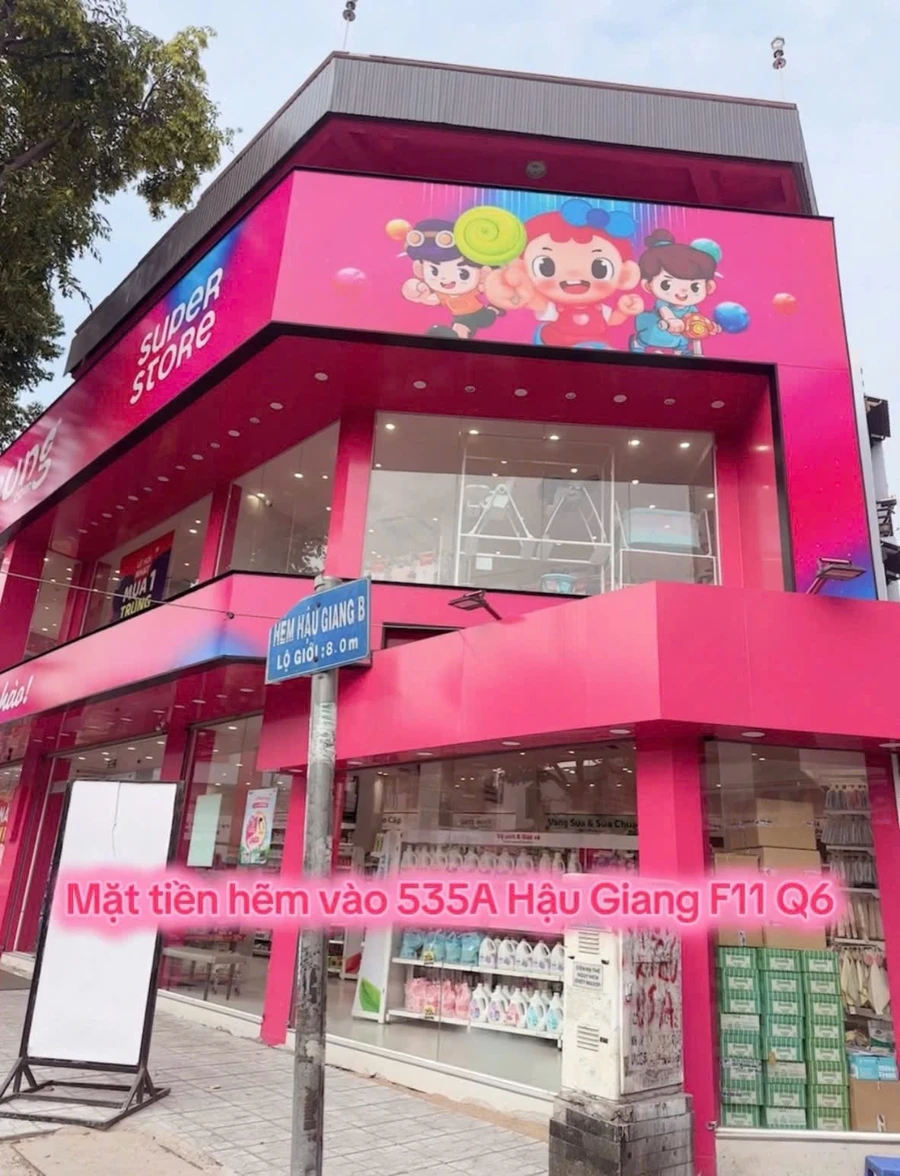 Bán nhà Quận 6 mặt tiền Hậu Giang 44,8m² 7 tỷ 180 triệu - Ảnh 1
