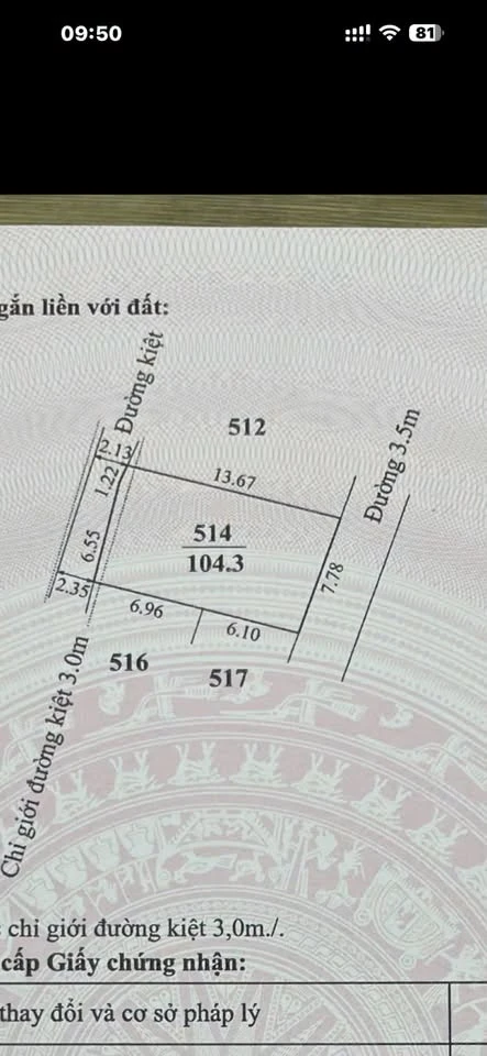 Bán đất mặt tiền đường Nguyễn Hoàng 10.68m² - Ảnh thu nhỏ 2