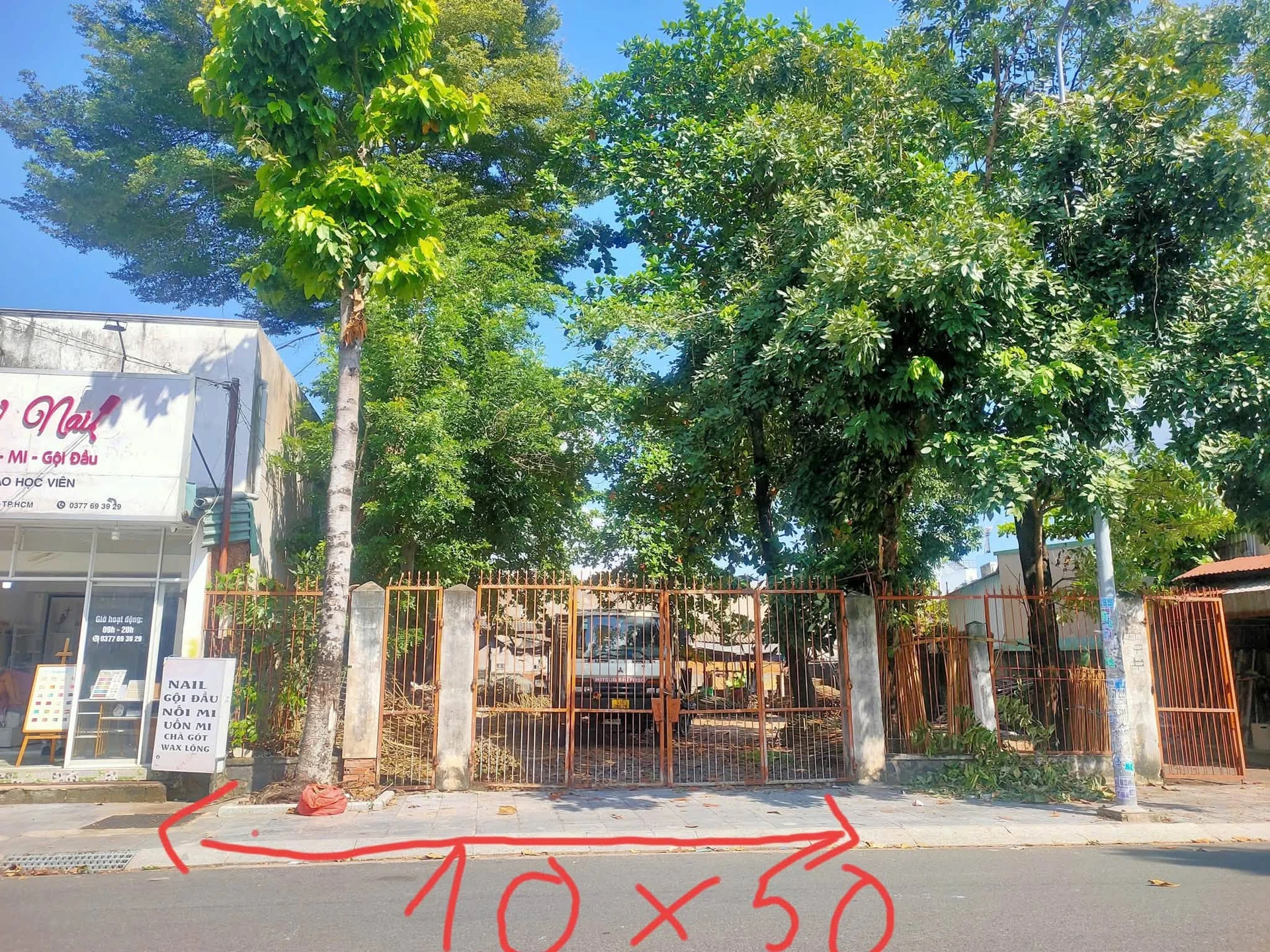 Cho thuê đất mặt tiền Võ Thị Sáu 500m² 15tr/tháng Q12 - Ảnh 1
