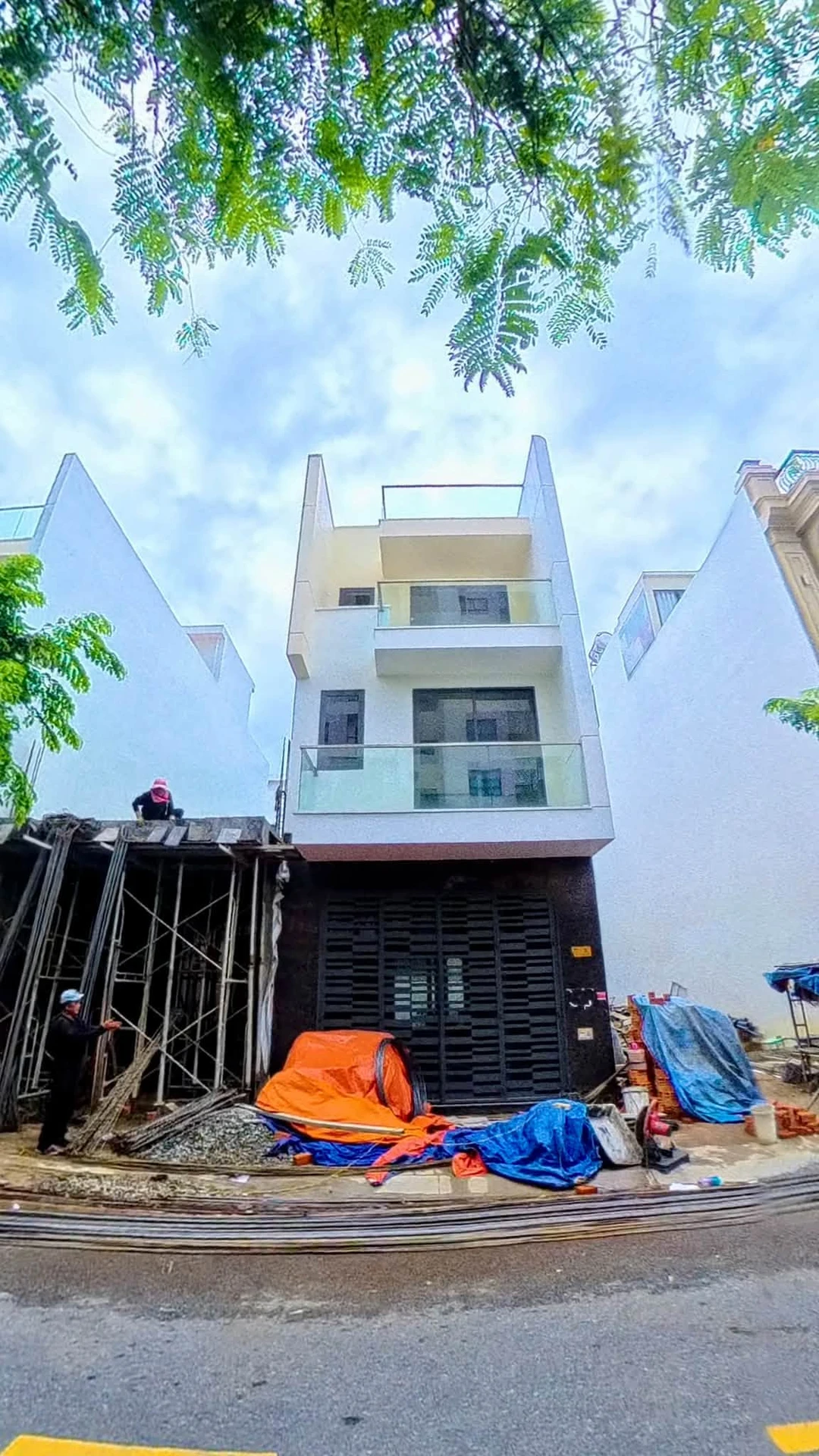 Bán nhà thô mặt tiền B8 VCN Phước Long 2, 95m² mặt tiền 13m - Ảnh 1
