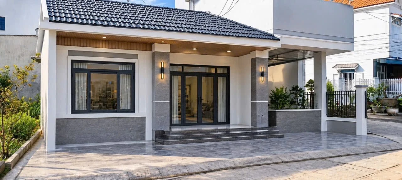 Bán đất 94m² tặng nhà khu tái định cư Thị trấn Diên Khánh, Khánh Hòa giá 1,45 tỷ - Ảnh 1