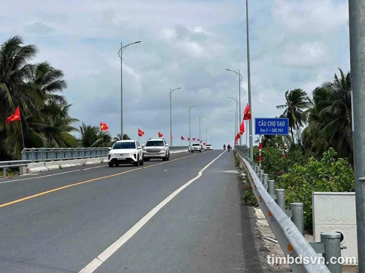 Bán đất mặt tiền 105m² Xuân Đông Tiền Giang 370 triệu - Ảnh thu nhỏ 3