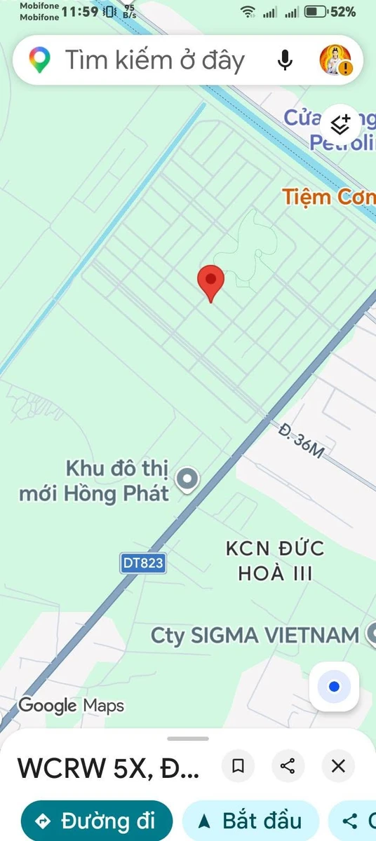 Bán đất thổ cư 100m² KDC Daresco Đức Hòa 1 tỷ 170 triệu - Ảnh thu nhỏ 2