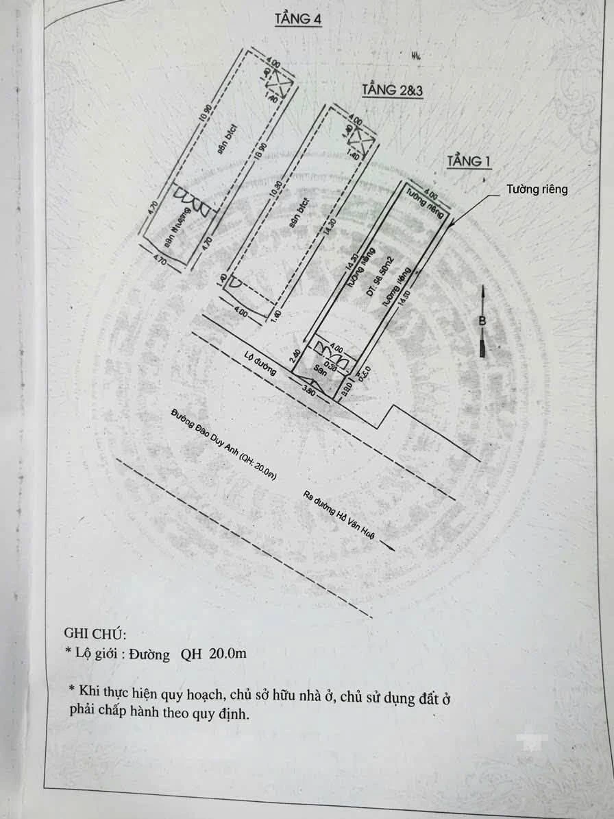 Bán nhà mặt tiền 4 tầng 66m² Phú Nhuận 15 tỷ - Ảnh thu nhỏ 3