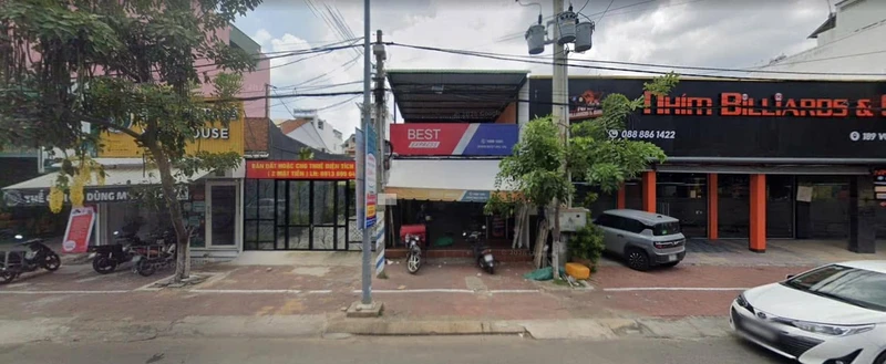 Cho thuê nhà mặt tiền 5x20m đường Võ Văn Kiệt, Phan Thiết, giá 12 triệu/tháng
