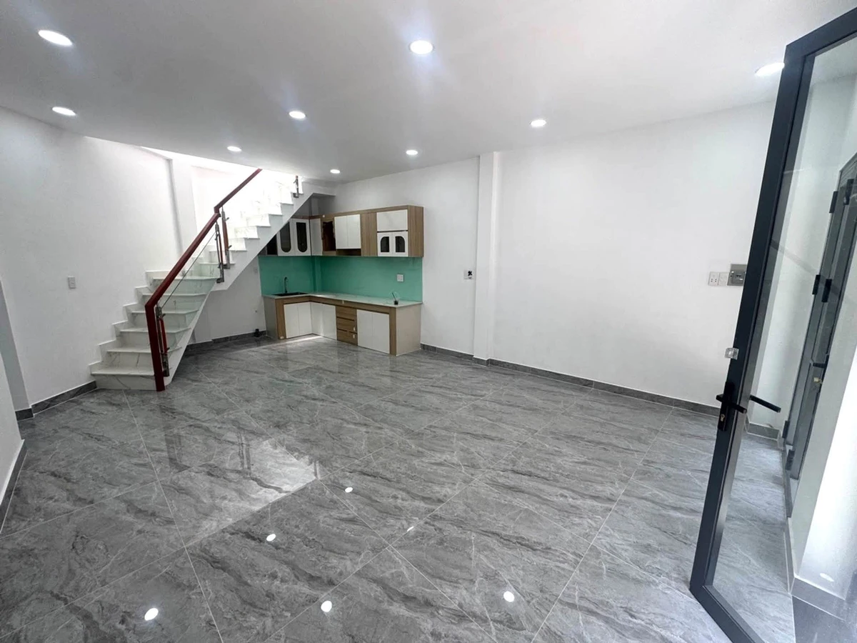 Bán nhà mới 1 trệt 1 lầu 4PN, 8.2x7.9m, Cư xá Phú Lâm A, Quận 6, giá 4.6 tỷ - Ảnh 1