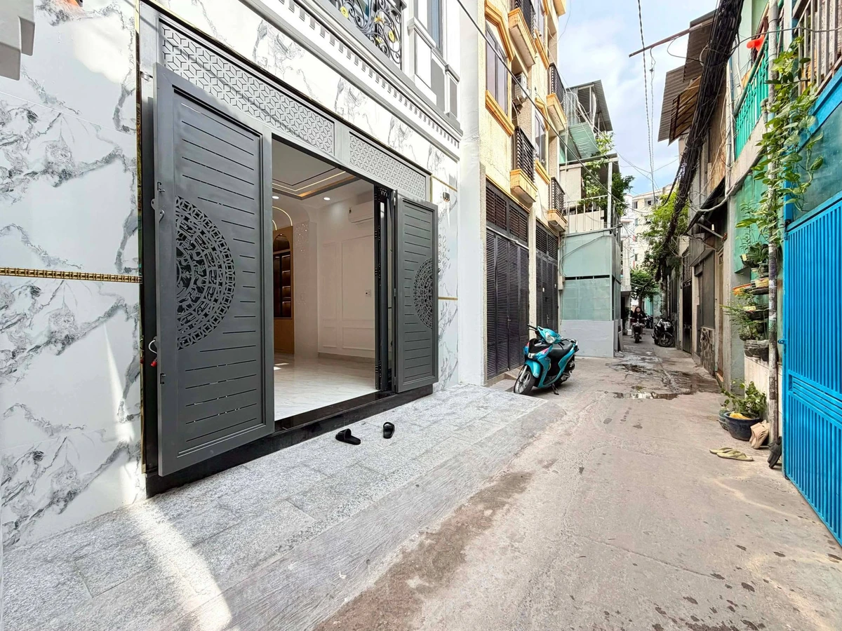 Bán nhà hẻm 4 tầng có thang máy 56m2 Vạn Kiếp, Bình Thạnh, giá 9,6 tỷ - Ảnh 1