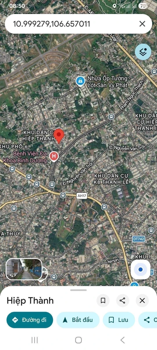Bán đất Hiệp Thành 1, Thủ Dầu Một, 100m² – 2 tỷ 690 triệu - Ảnh thu nhỏ 5