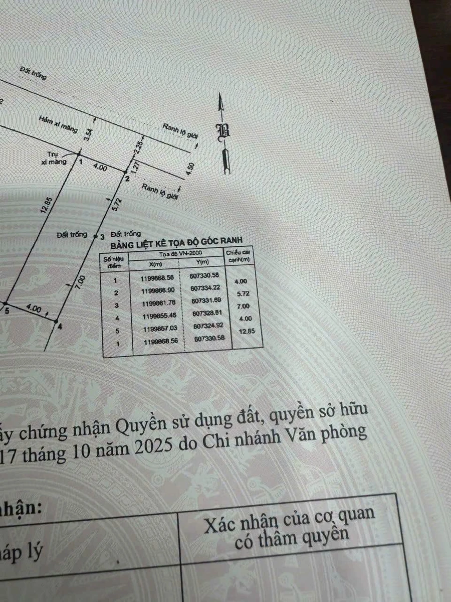 Bán đất Hiệp Bình Chánh Thủ Đức 52m2, giá 4,35 tỷ - Ảnh thu nhỏ 3